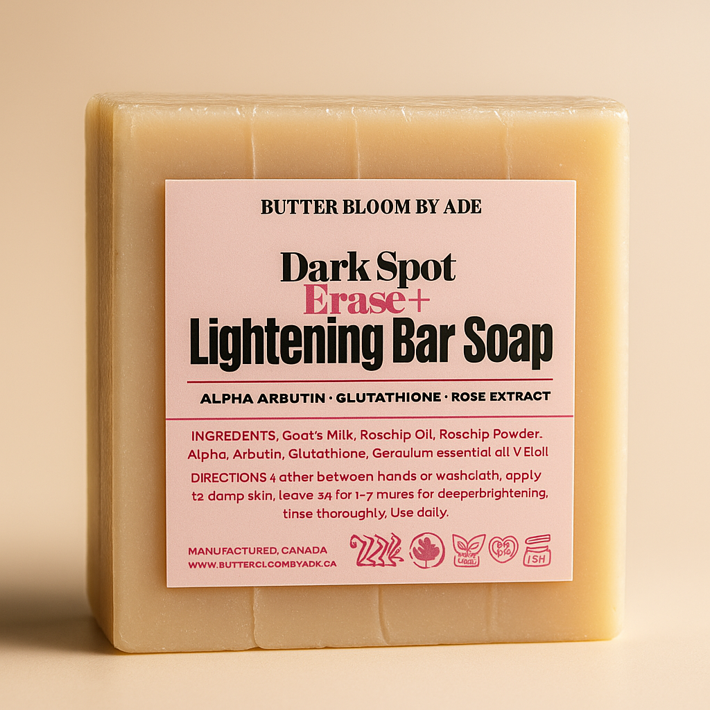 Lightening Bar Soap (Alpha Arbutin + Gluthathoine)