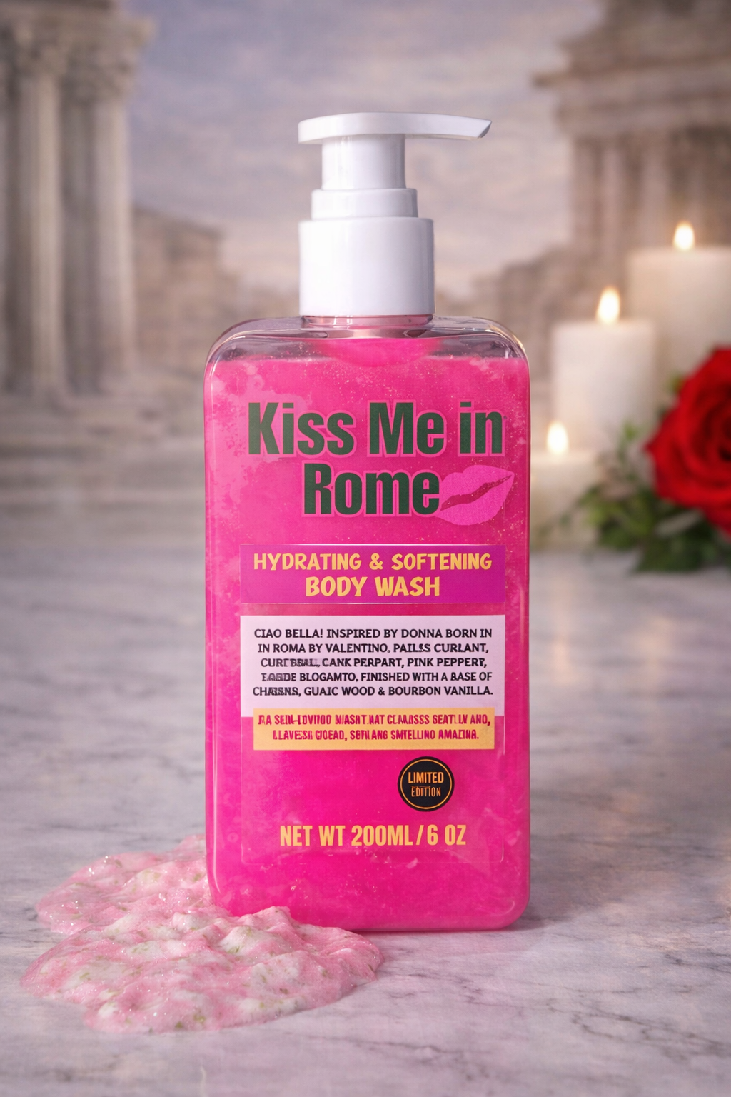 Kiss Me In Rome Body Wash
