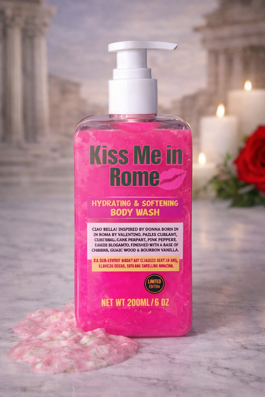 Kiss Me In Rome Body Wash