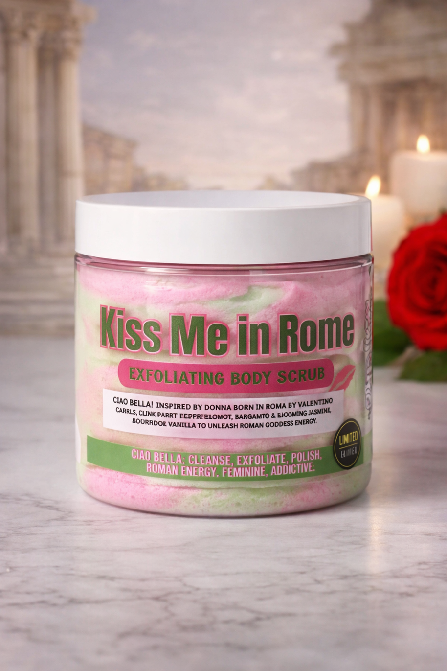 Kiss Me In Rome Exfoliating Body Scrub