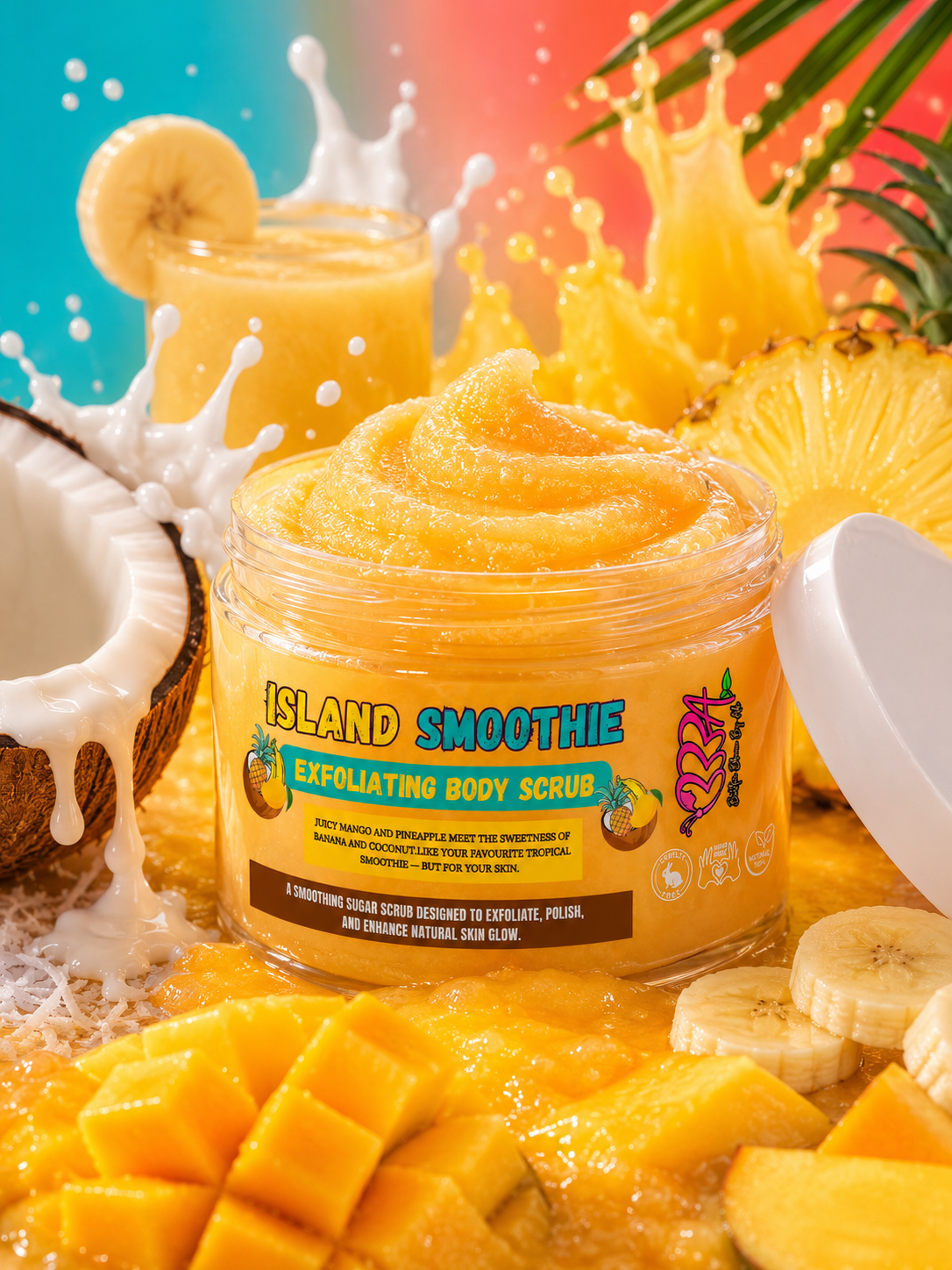 ISLAND SMOOTHIE EXFOLIATING BODY SCRUB