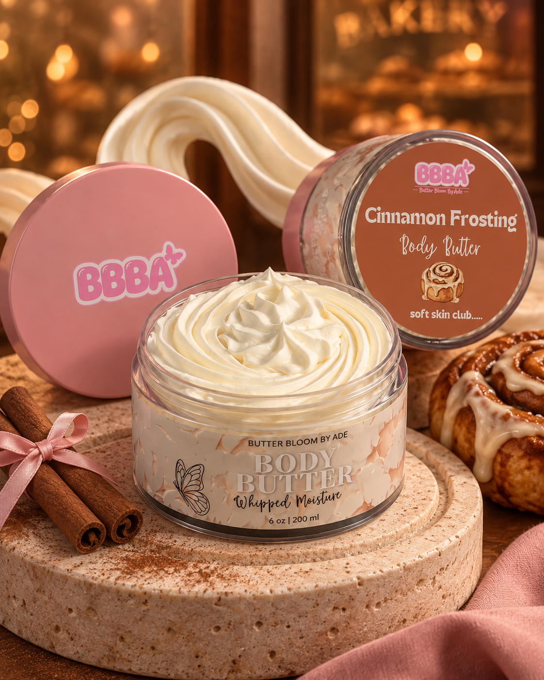 Cinnabonne Frosting Whipped Body Butter