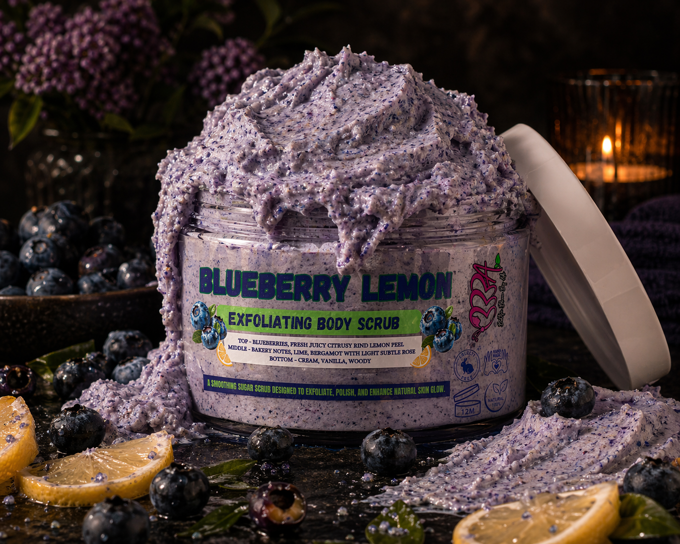 BLUEBERRY LEMON EXFOLIATING BODY SCRUB