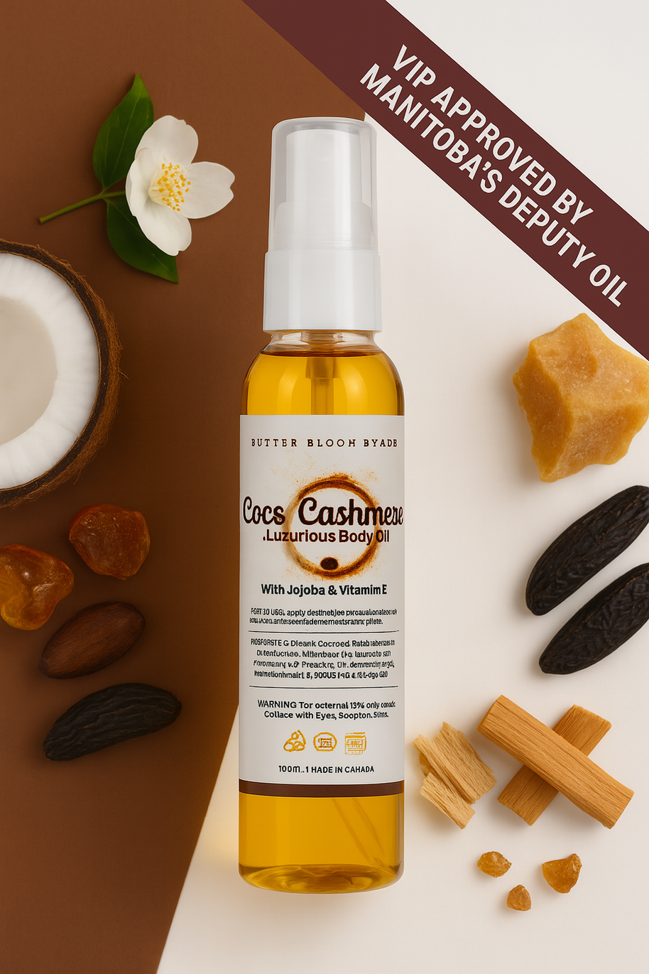 Coco Cashmere Body Oil