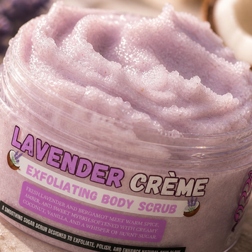 LAVENDER CREME EXFOLIATING BODY SCRUB