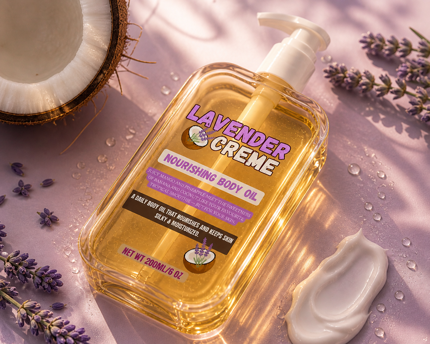 LAVENDER CREME NOURISHING BODY OIL