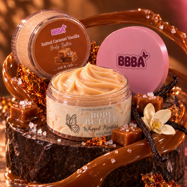 Salted Caramel Vanilla Whipped Body Butter