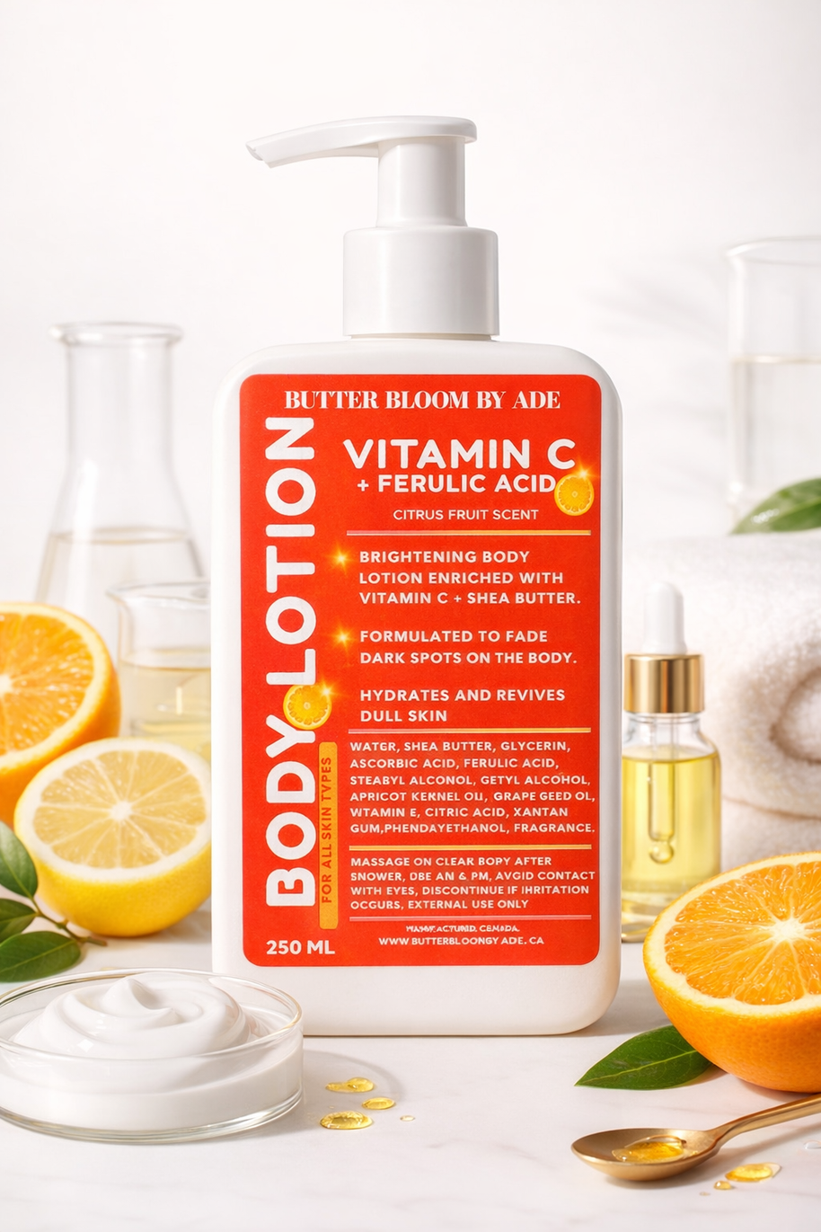 Vitamin C + Ferulic Acid Brightening Body Lotion