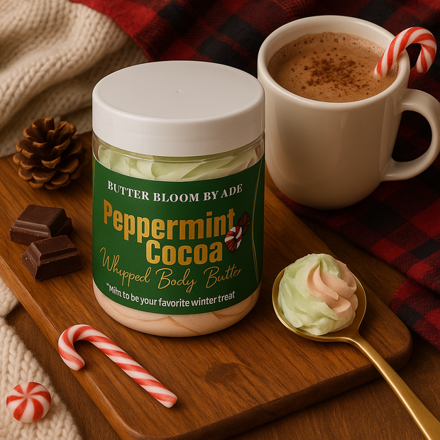 Peppermint Cocoa Whipped Body Butter