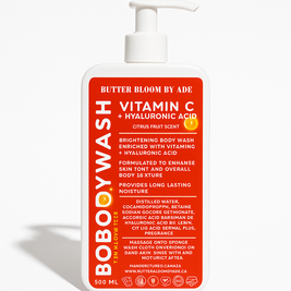 Vitamin C + Hyaluronic Acid Brightening Body Wash — Citrus Glow • 500ml