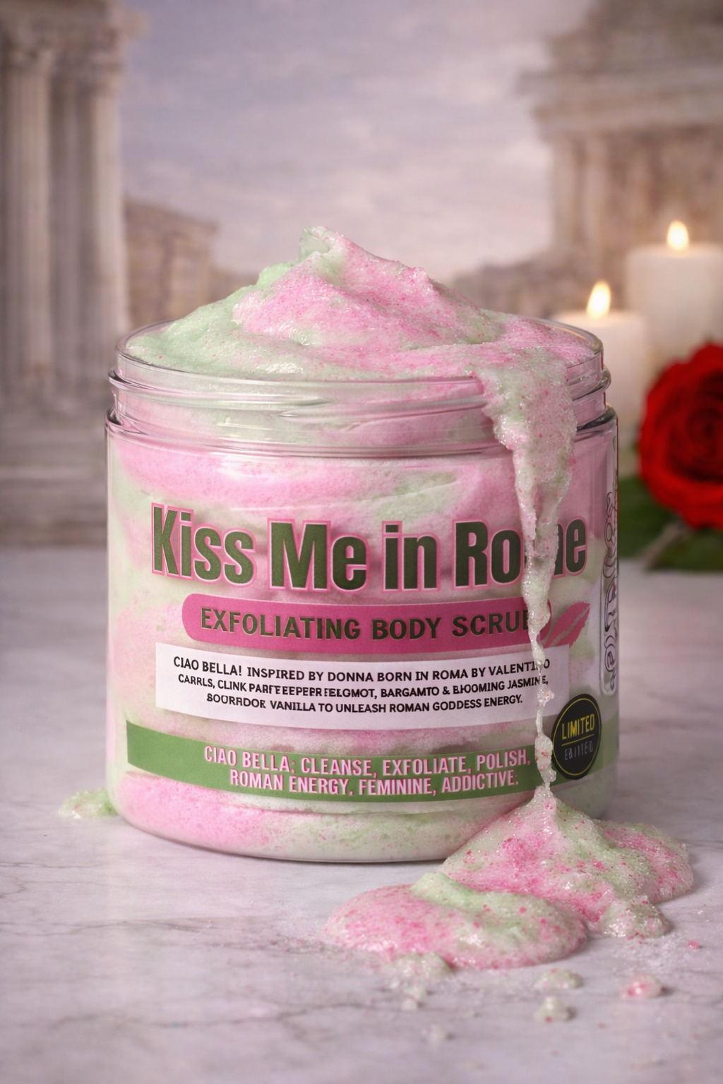 Kiss Me In Rome Exfoliating Body Scrub