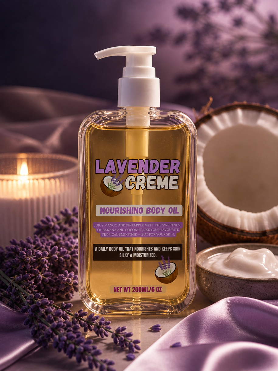 LAVENDER CREME NOURISHING BODY OIL