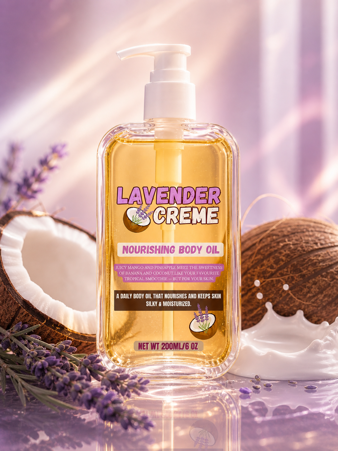 LAVENDER CREME NOURISHING BODY OIL