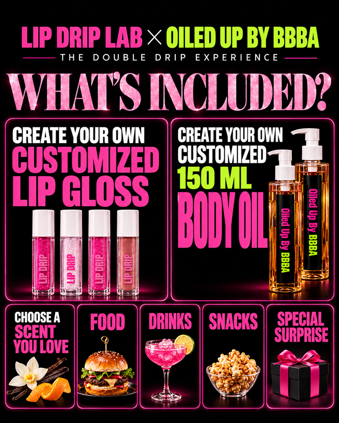 LIP DRIP LAB × OILED UP BY BBBA