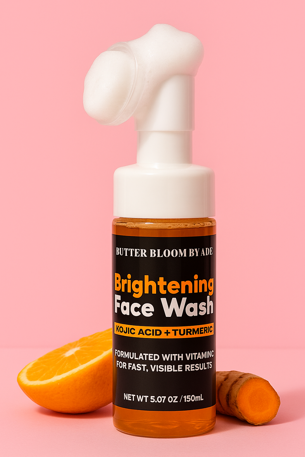 Brightening Face Wash with Silicone Brush