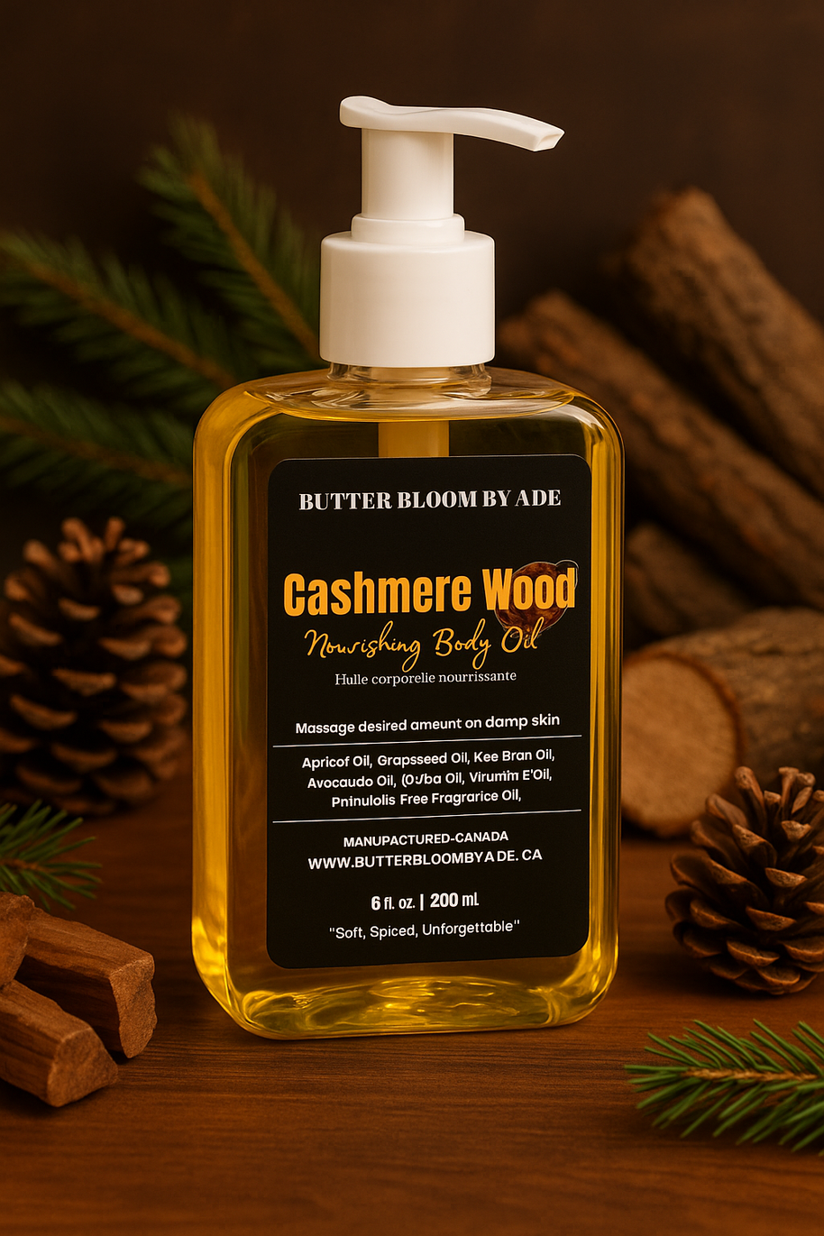 Cashmere Wood Body Oil