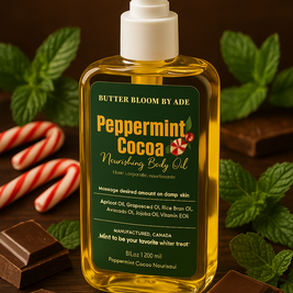 Peppermint Cocoa Body Oil