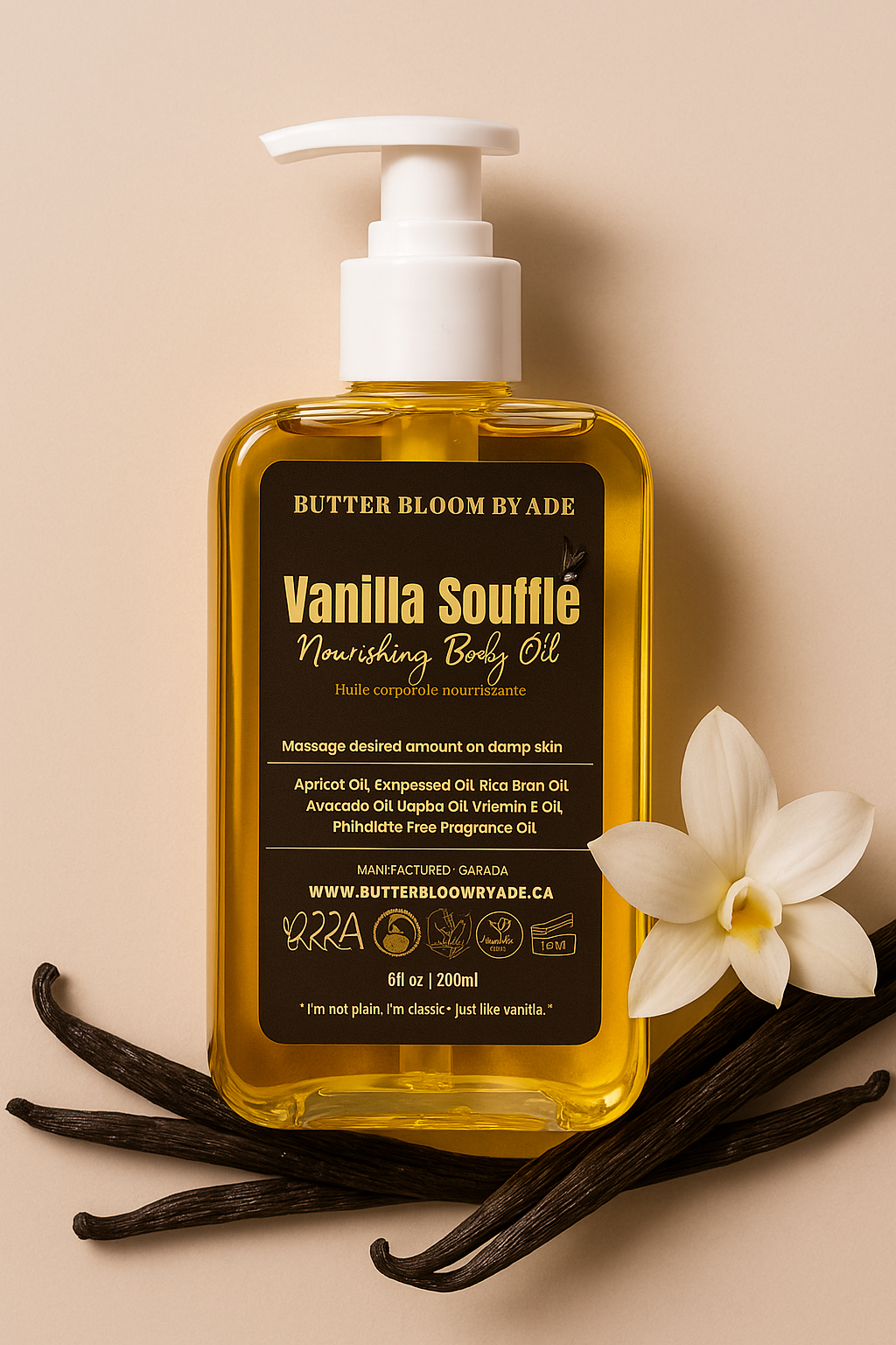 Vanilla Souffle Body Oil