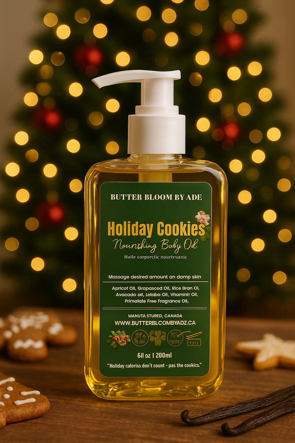 Holiday Cookies Body Oil