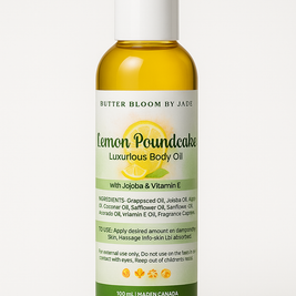 Lemon Poundcake Luxurious Body Oil 🍋✨