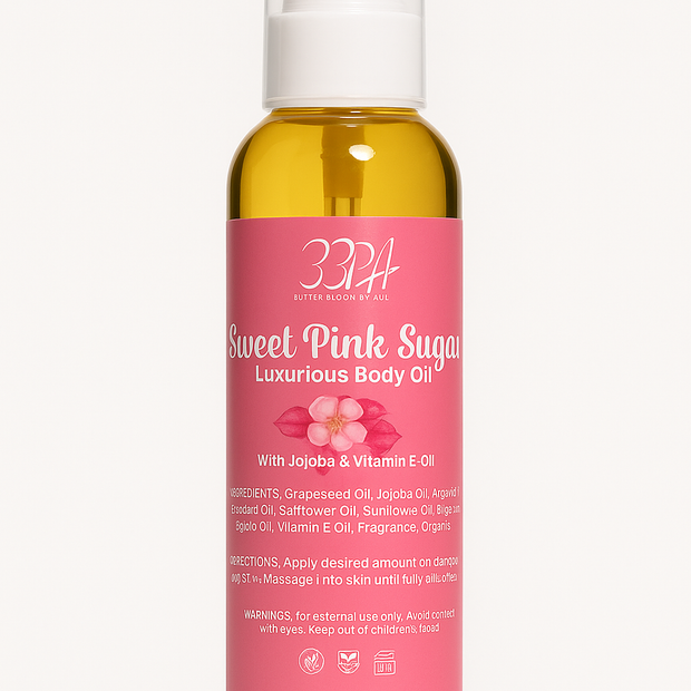 Sweet Pink Sugar Luxurious Body Oil 🍬🍎