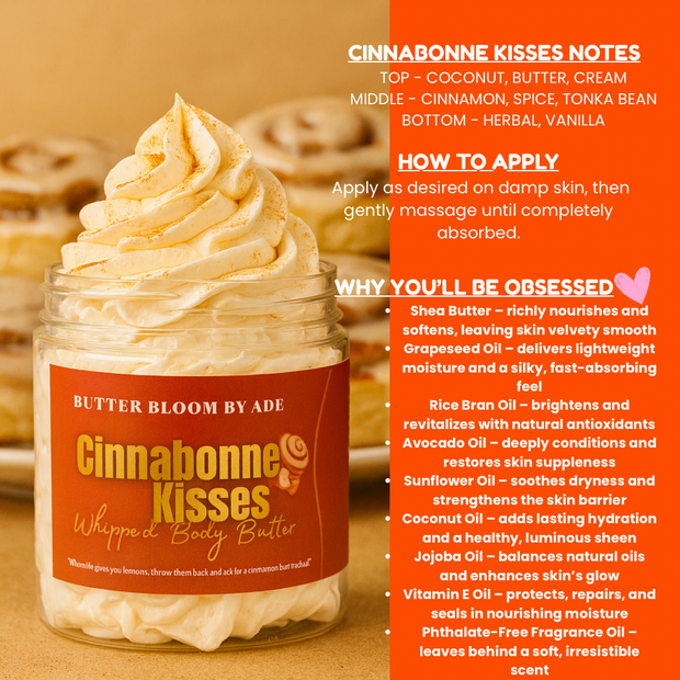 Cinnabonne Kisses Whipped Body Butter
