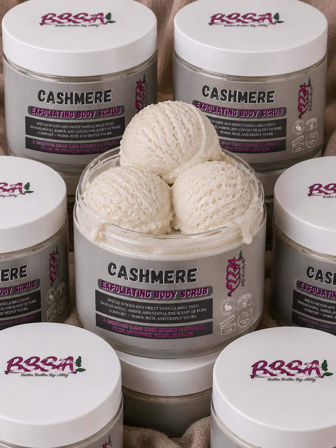 CASHMERE EXFOLIATING BODY SCRUB