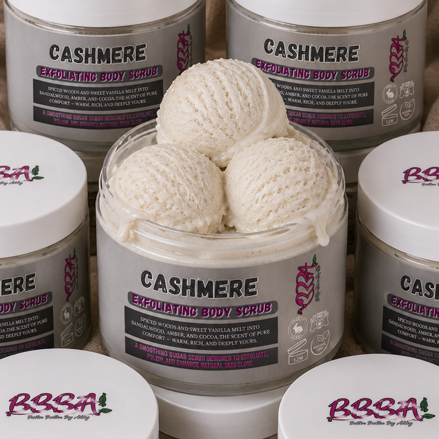 CASHMERE EXFOLIATING BODY SCRUB