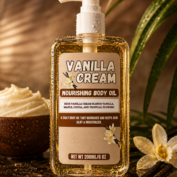 VANILLA CREAM NOURISHING BODY OIL