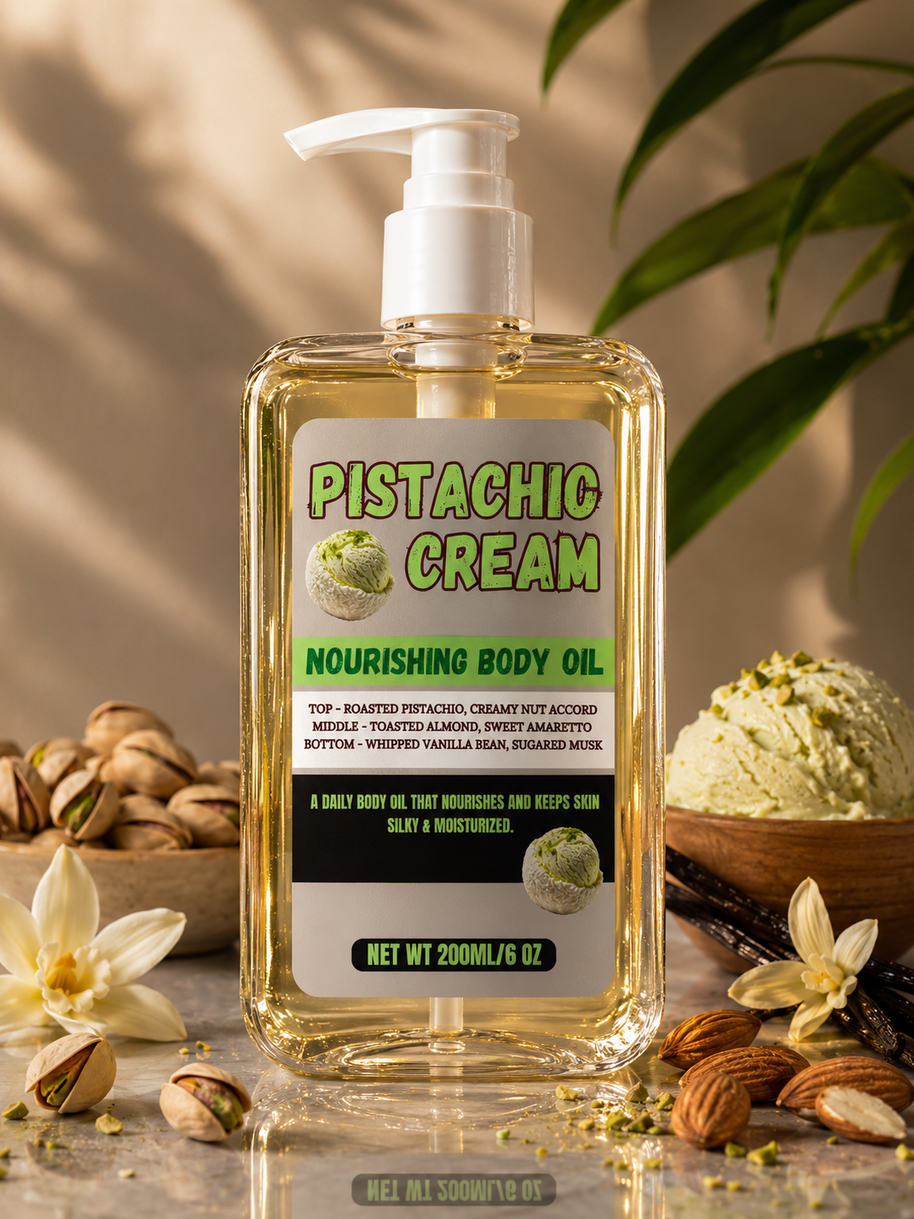 PISTACHIO CREAM NOURISHING BODY OIL