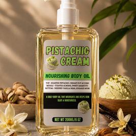 PISTACHIO CREAM NOURISHING BODY OIL