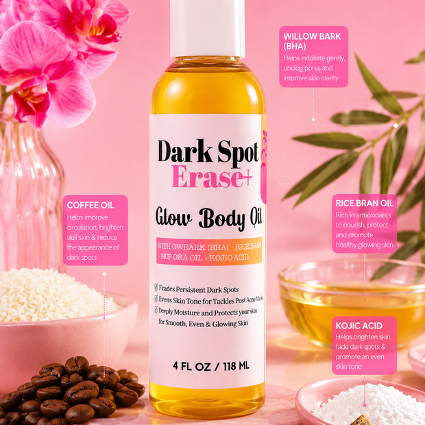 Dark Spot Erase Glow Body Oil✨