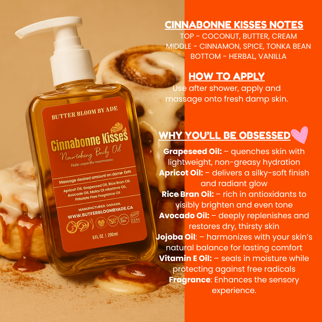 Cinnabonne Kisses Body Oil