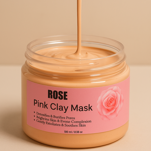 Rose Pink Clay Mask