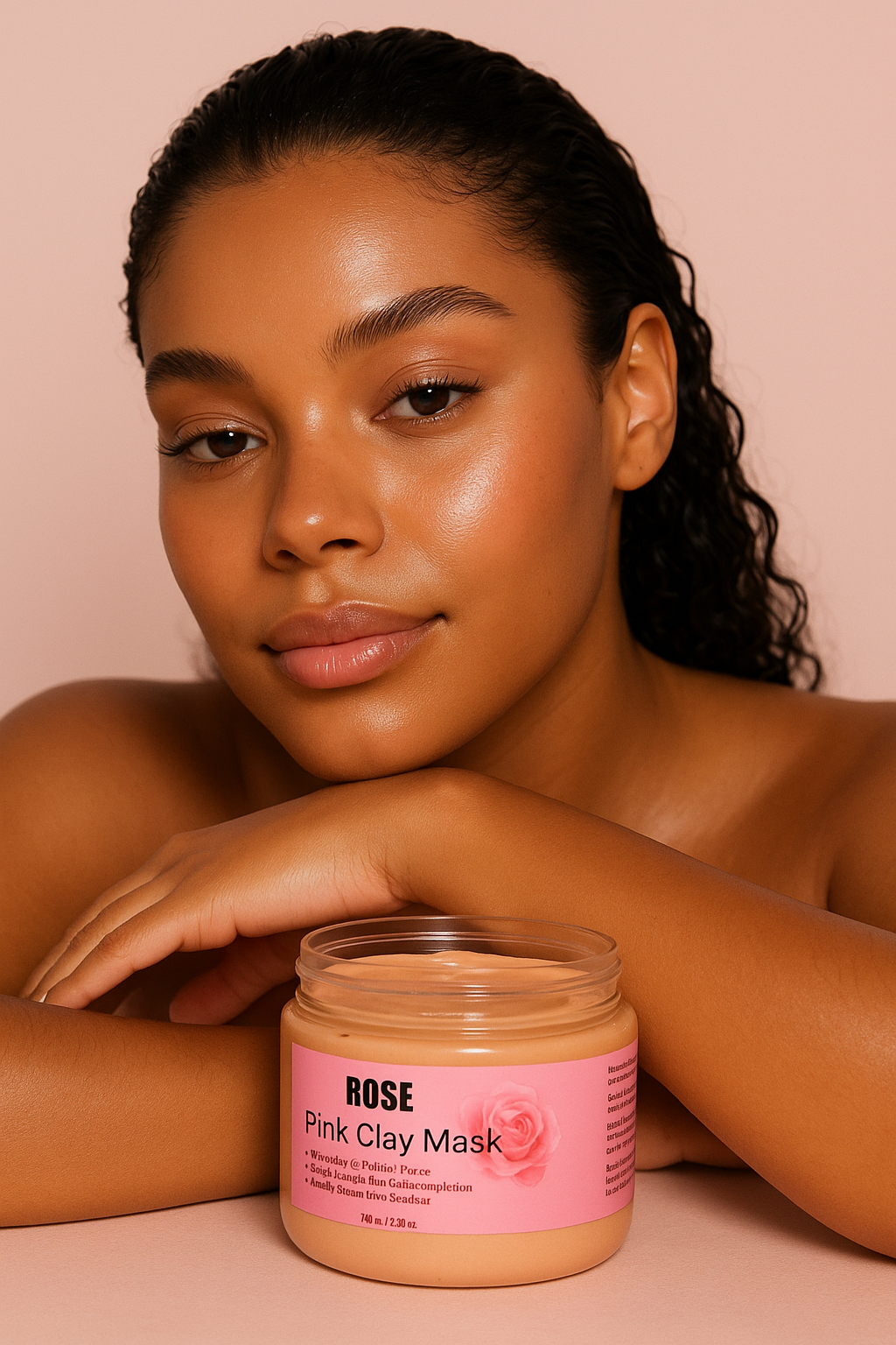 Rose Pink Clay Mask