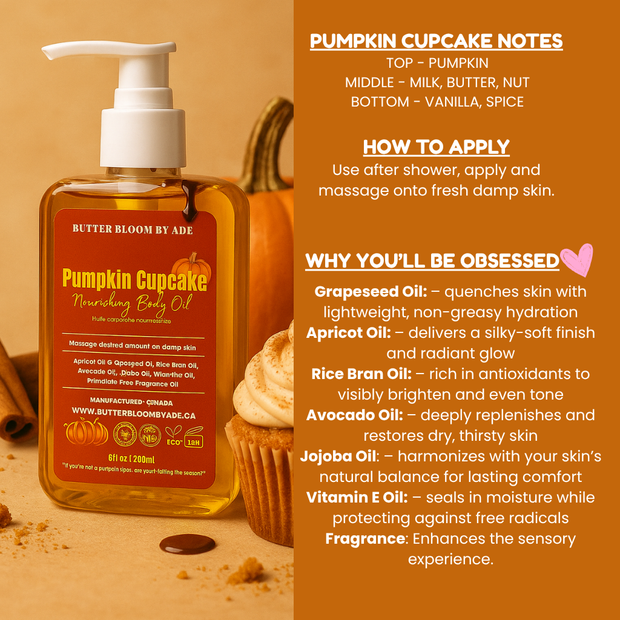 Pumpkin Cupcake Body Oil